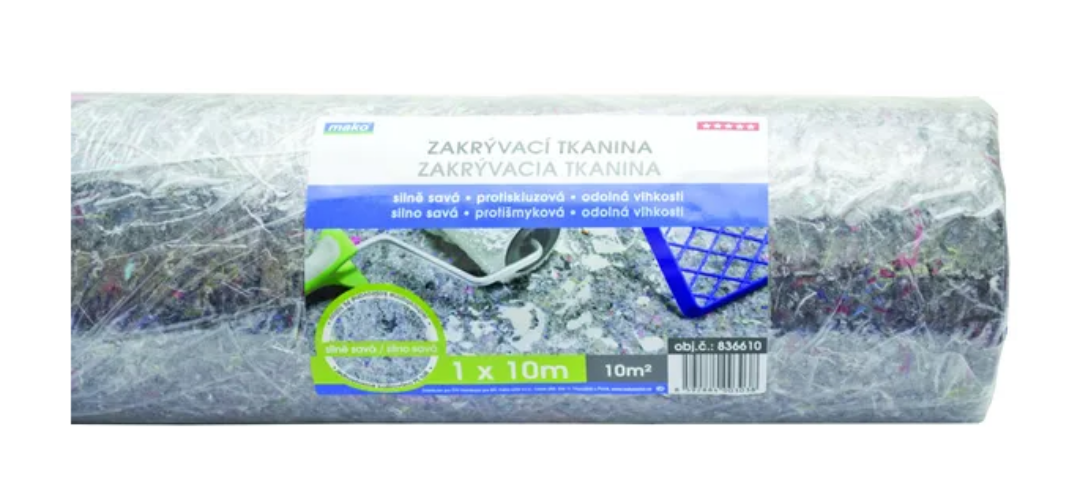 Tkanina zakrývací 1x10m (Mako)
