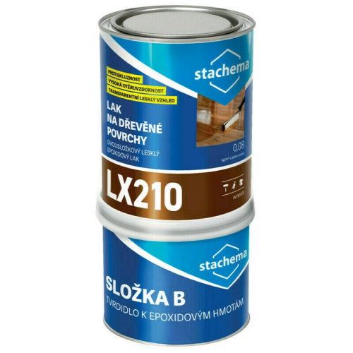 Epoxidový lak 2K lesk LX210 (set)