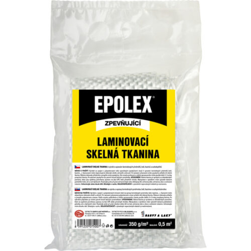 Skelná tkanina 100×50 cm, 350g/m