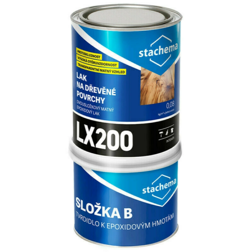 Epoxy lak 2K mat LX200 (set)