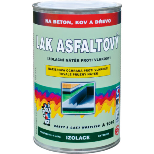 Asfaltový lak černý