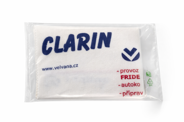 Clarin – utěrka