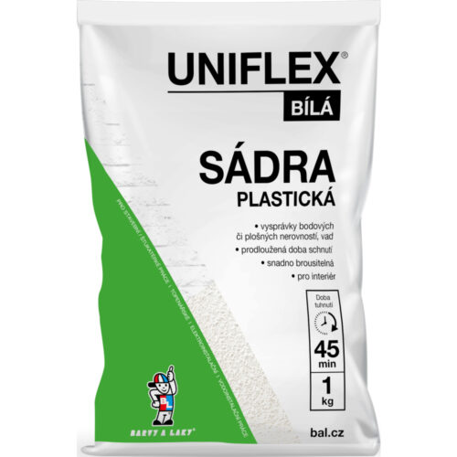Sádra bílá plastická (BAL)